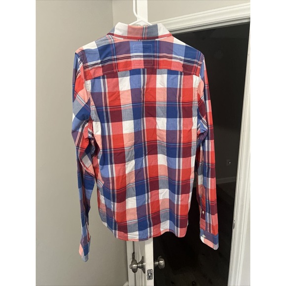 Hollister Plaid Button Up Shirt Size XL - Picture 6 of 9